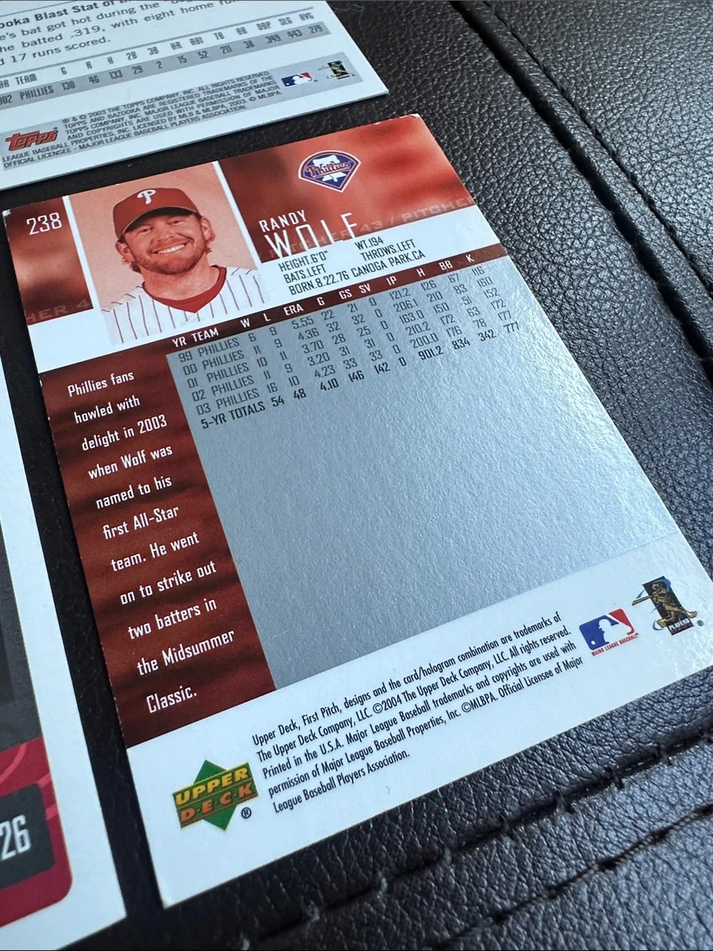 MLB Baseball Cards - Philadelphia Phillies (Lot of 4) Curt Schilling